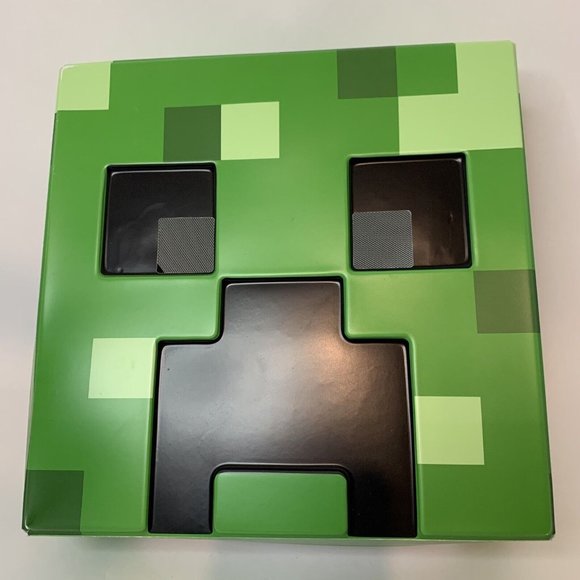 Minecraft Creeper Deluxe Child Costume Mesh Eye Plate Size 4/6 Small - Picture 5 of 11